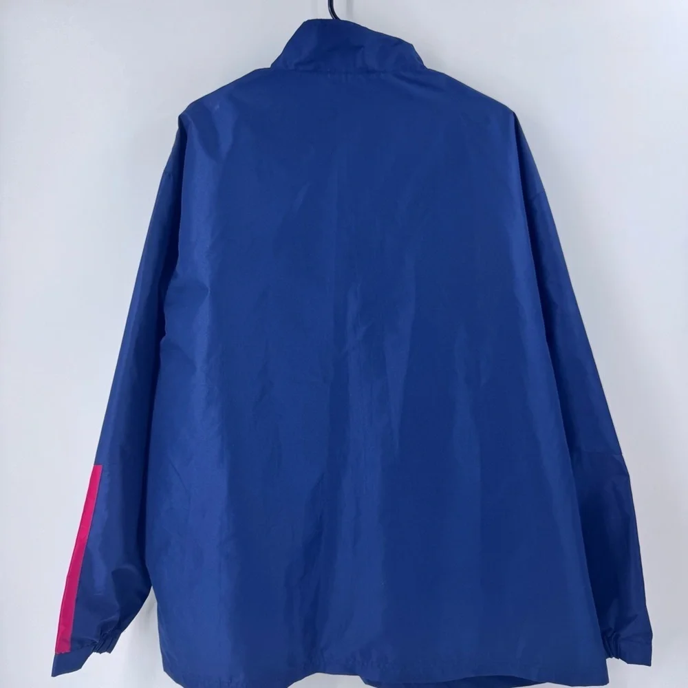 Cooperstown‎ Authentic Dream Park Navy and Red 1/4 Zip Windbreaker